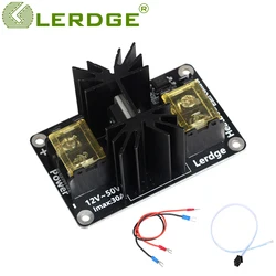 Parti della stampante 3D LERDGE modulo di espansione dell'alimentazione del letto riscaldato Add-on generale scheda di espansione del modulo ad alta potenza con cavo