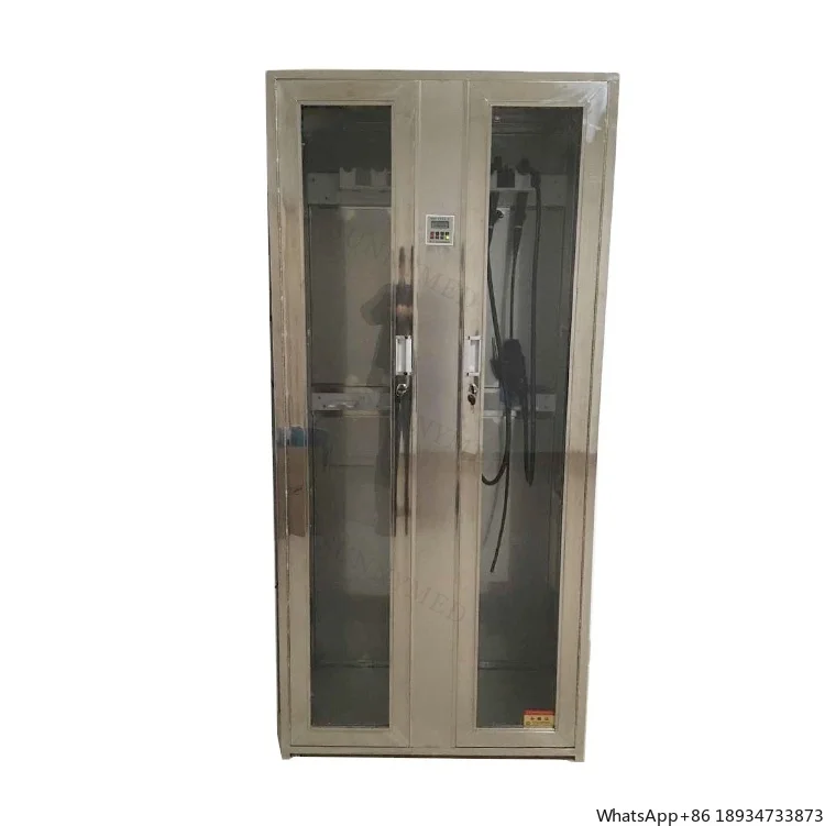 SY-P017-2 Medical double door stainless steel endoscope storage UV disinfection cabinet