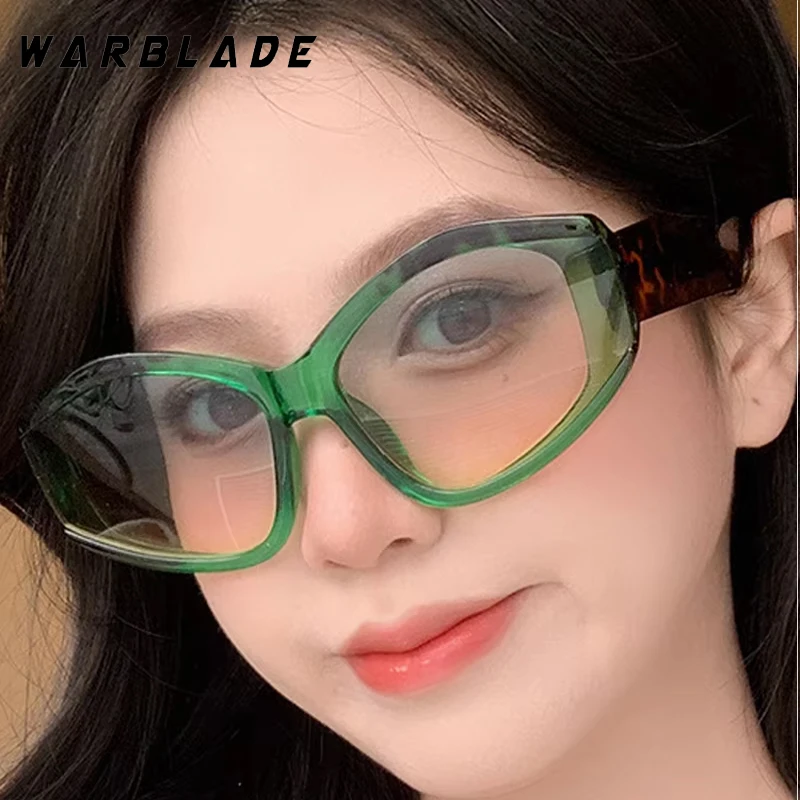 New Y2K Oval Cat Eye Sunglasses Future Brand Designer Sun Glasses Women Men Summer Traveling Outdoor Sports Shades UV400 Очки