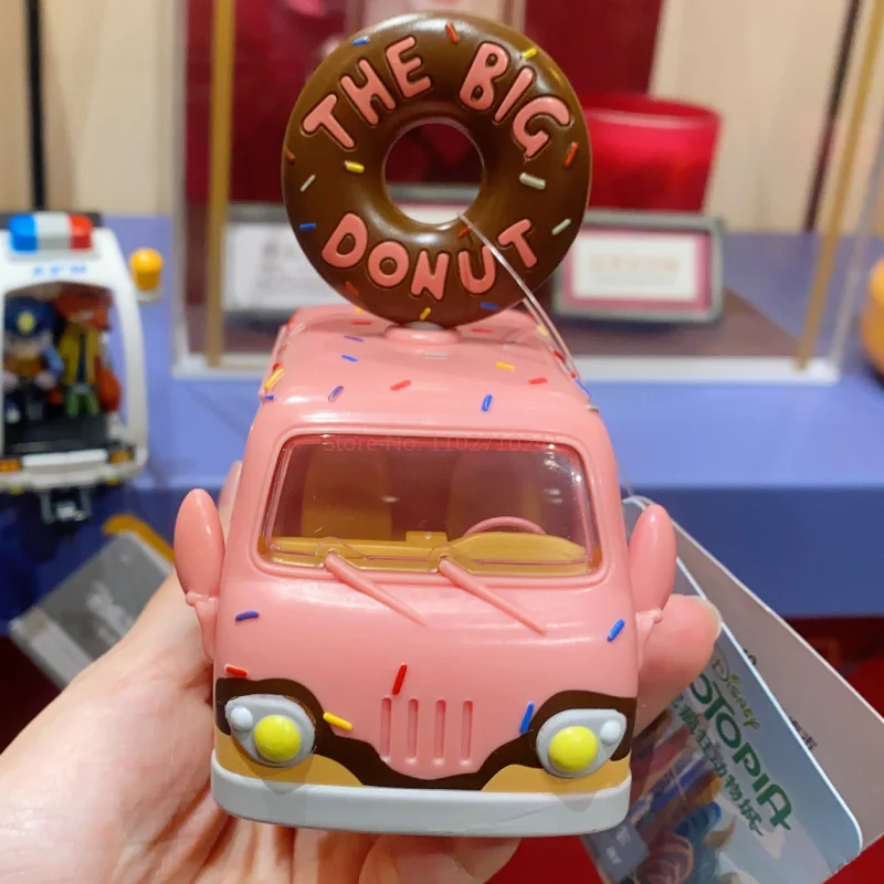 مجموعة شخصيات السيارة الأصلية ذات الملمس المزدوج، لعبة جودي نيك هدية ضرب زوتوبيا كارتون مفاجأة تمثال دمية قابلة للجمع #5