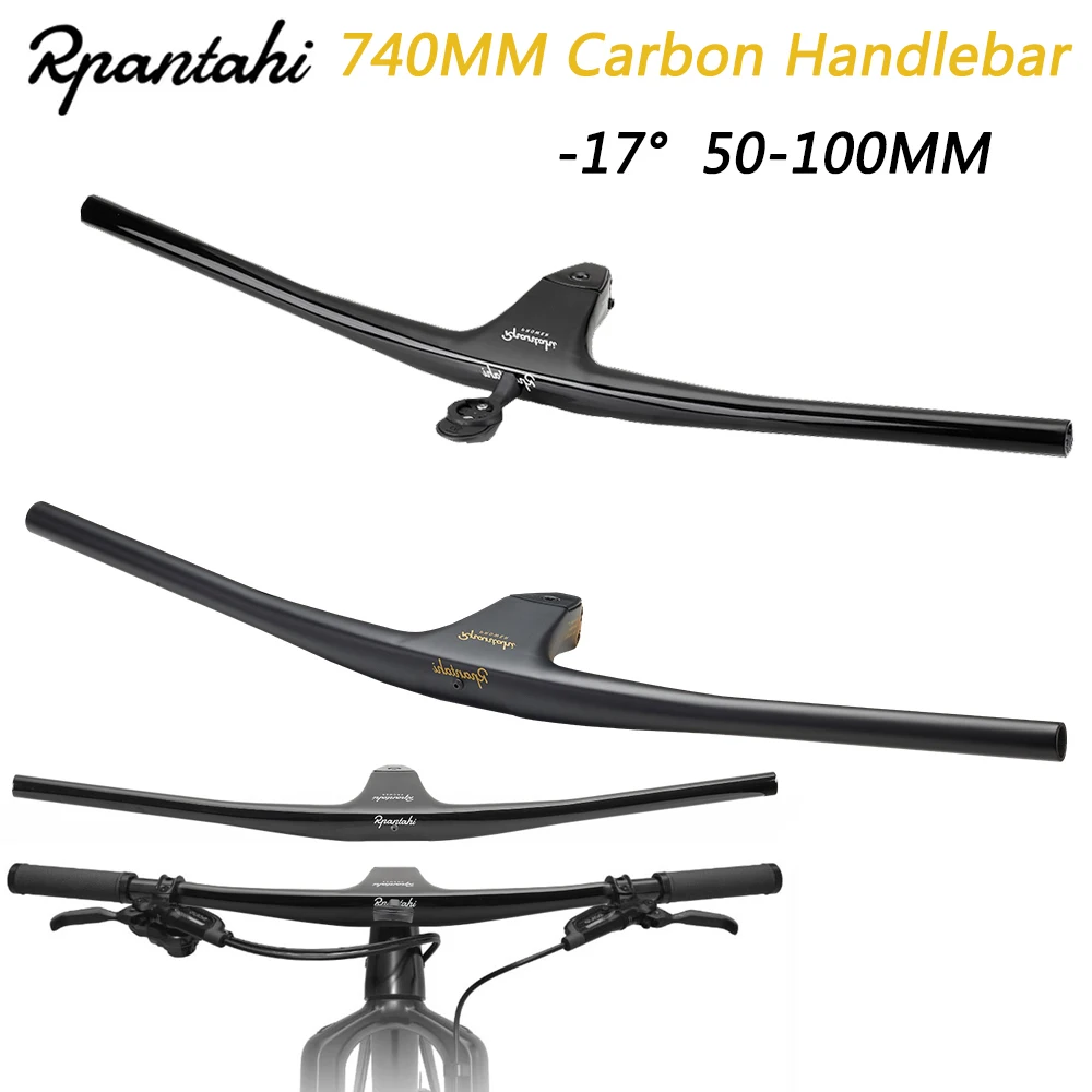 Integrated XX1 bicycle handle -17 ° 50-100MM Efficient integrated handle for Mountain bike (XC, marathon) Racing bicycle