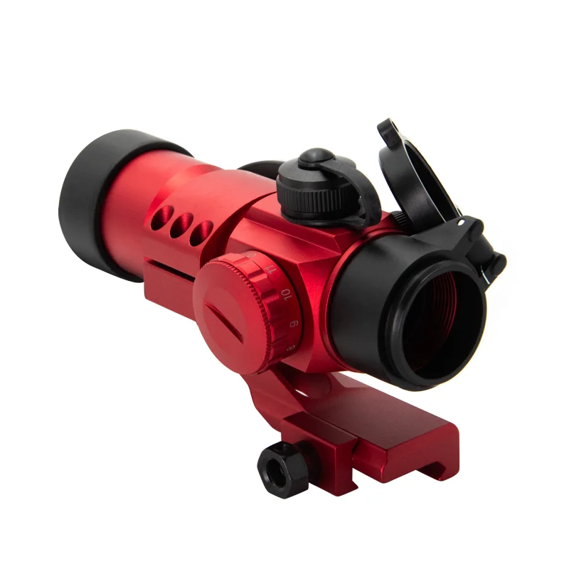 Fuseend OPTICS Riflescope Red Dot Sight with Picatinny Cantilever Mount Red Color for Airsoft