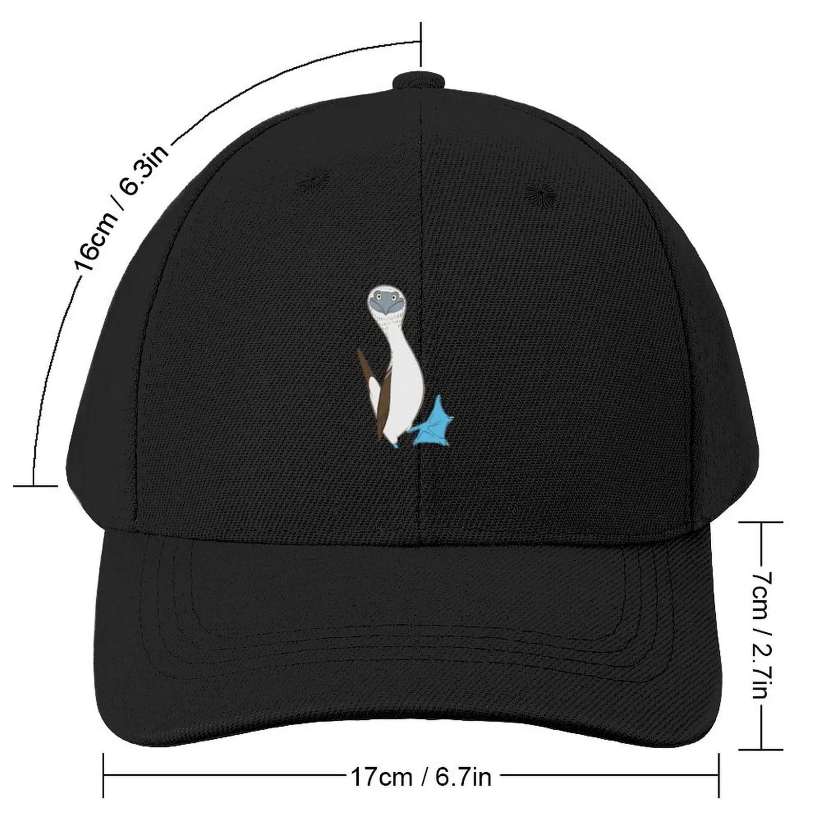 Blue footed booby Baseball Cap black Christmas Hat Military Tactical Cap Bobble Hat Women's Hats For The Sun Men's