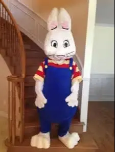 Costume de mascotte de dessin animé pour adultes, robe de paupières de Noël, joli lapin, animal, Halloween, meilleure vente, nouveau