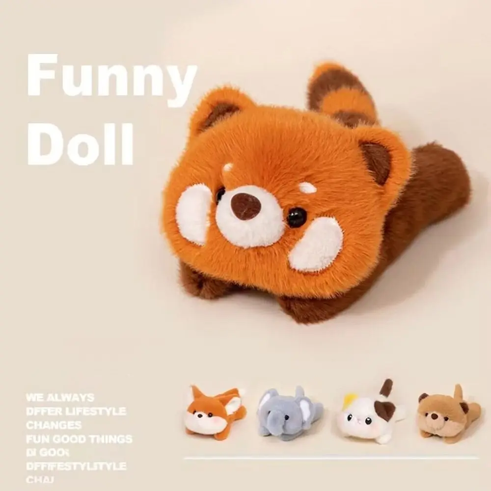Kawaii 17cm Plush Companion Doll Elephant Plush Wrist Drag Pad Super Soft Bear Stuffed Animal Pillow Desk