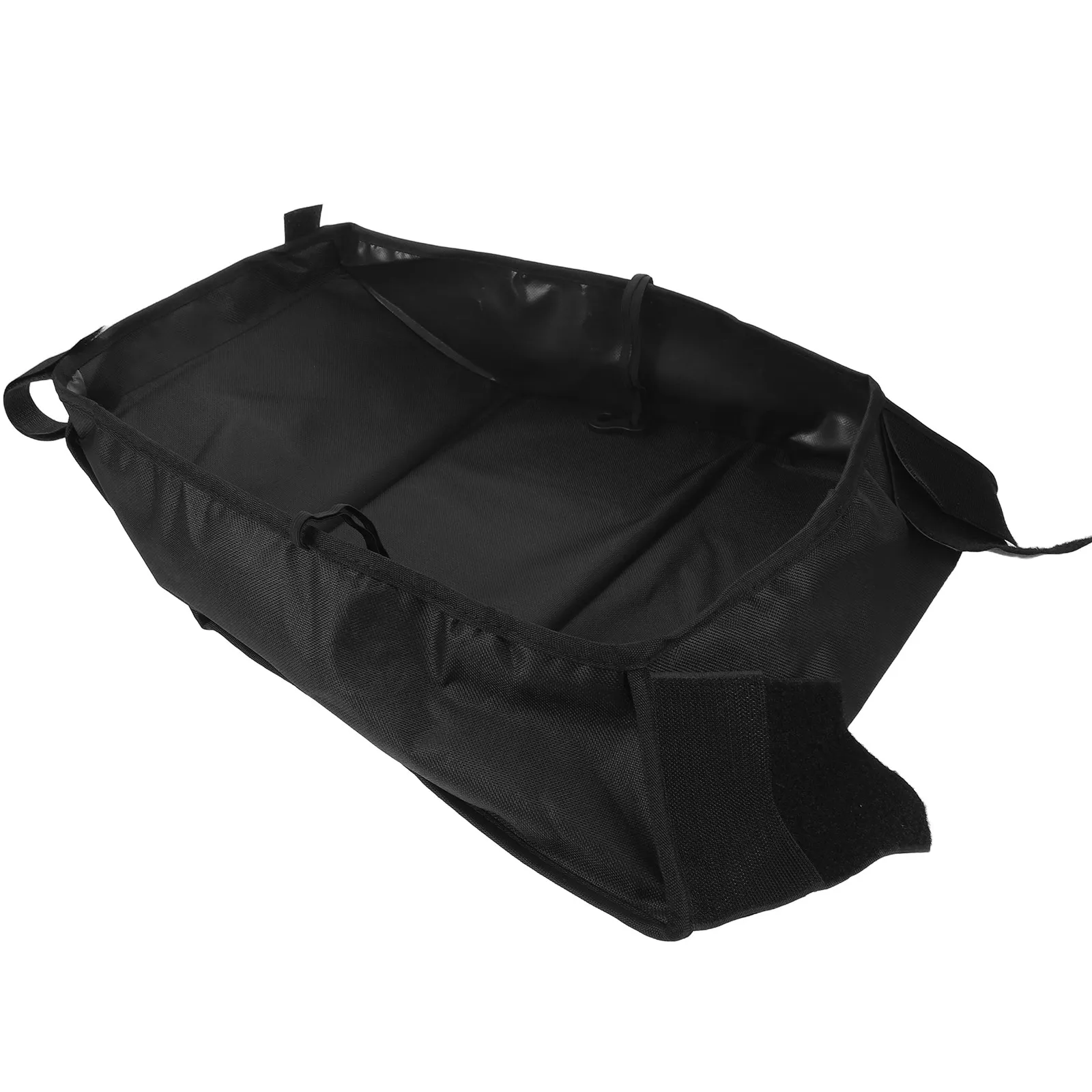 

Stroller Bottom Basket Large Capacity Storage Organizer Bag Portable Under Stroller Attachment Baby Essentials Storage Mesh Net