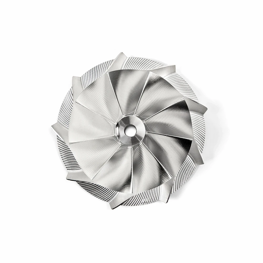 Compressor Wheel 66x82mm 9+0 Reverse Rotation 5-AXIS CNC  635B