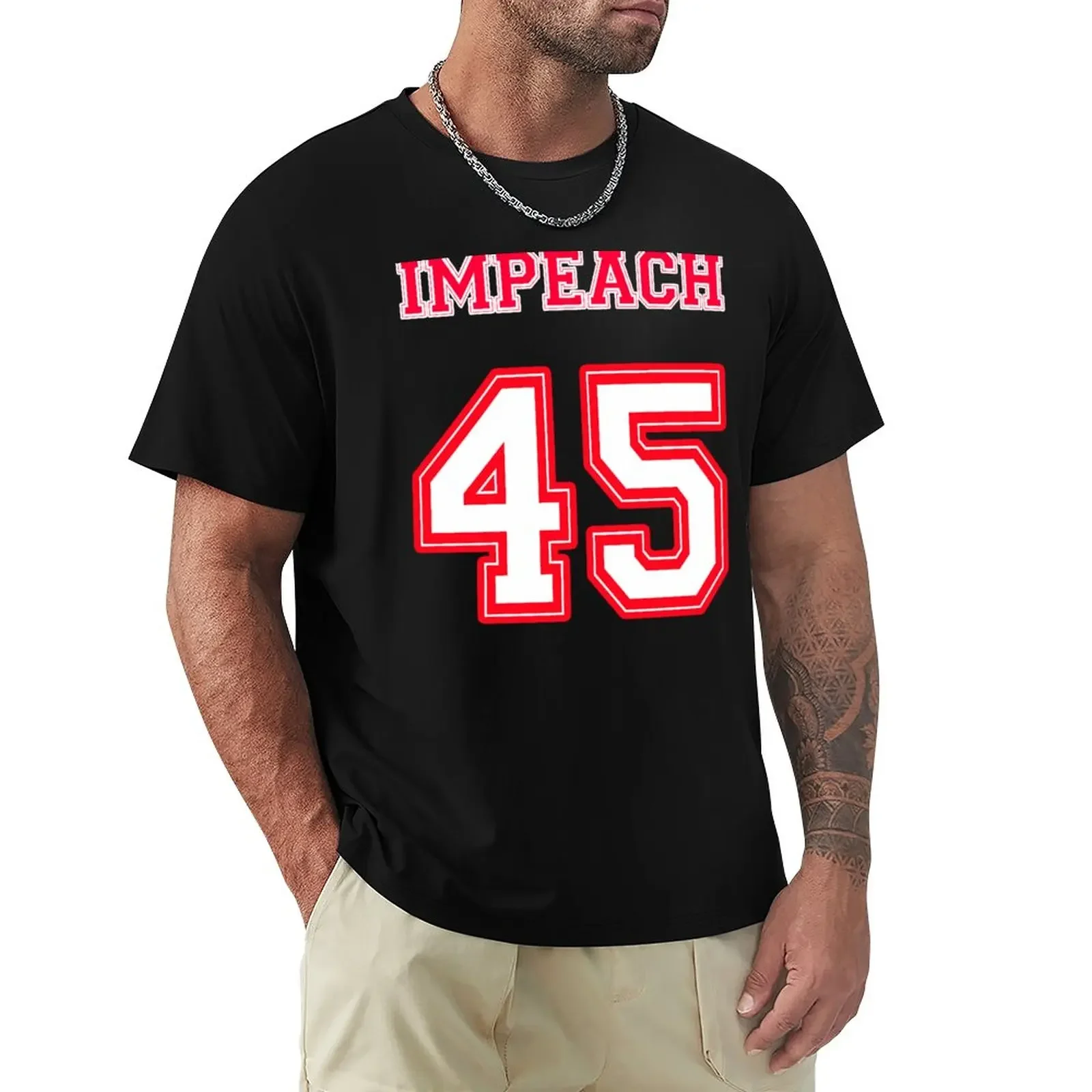 Impeach 45 T-Shirt tops Blouse fitted t shirts for men