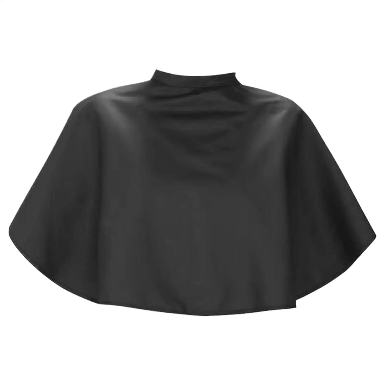 

Черная короткая квадратная водонепроницаемая парикмахерская накидка для профессионального салона, парикмахерская, инструмент для стрижки и окрашивания волос