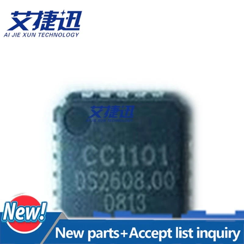 

10PCS in stock CC1101RGPR QFN20 Low-Power Sub-1 GHz RF Transceiver 100%New and original