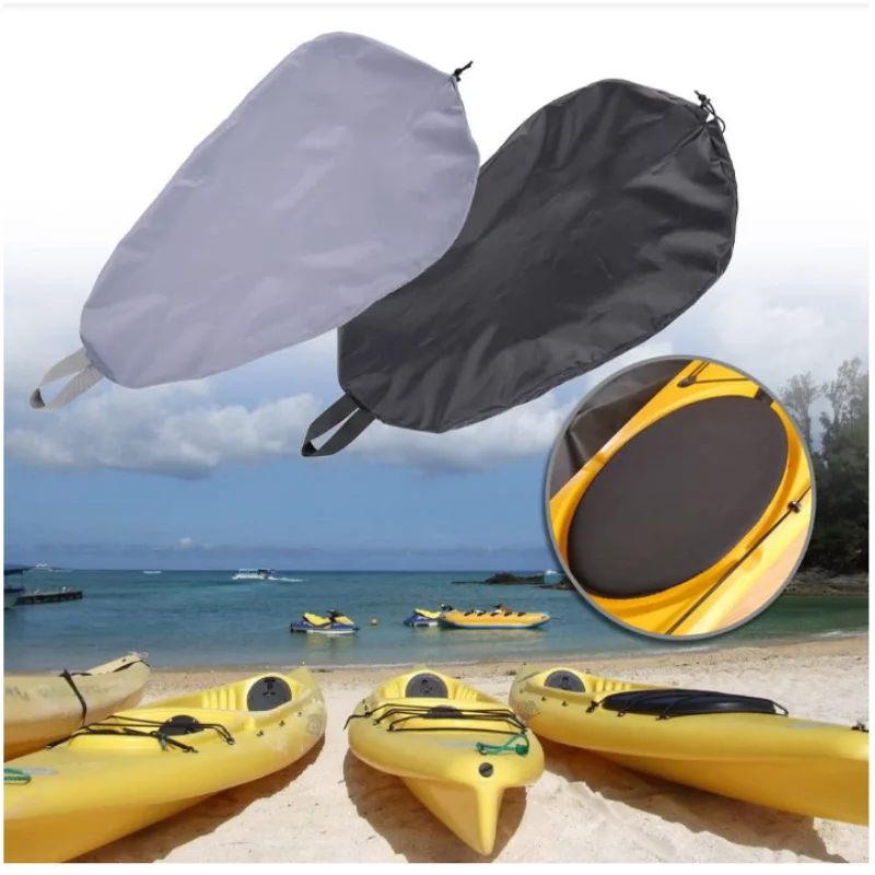 

ISURE MARINE 210D Oxford Canvas Canoeing Cockpit Cover Universal Waterproof Cockpit Cover Outdoor Dustproof Protective Cover