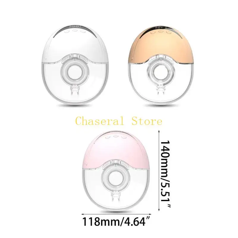 E7CE 엄마를 위한 충전식 웨어러블 유축기 BPA 프리 핸즈프리 우유 추출기