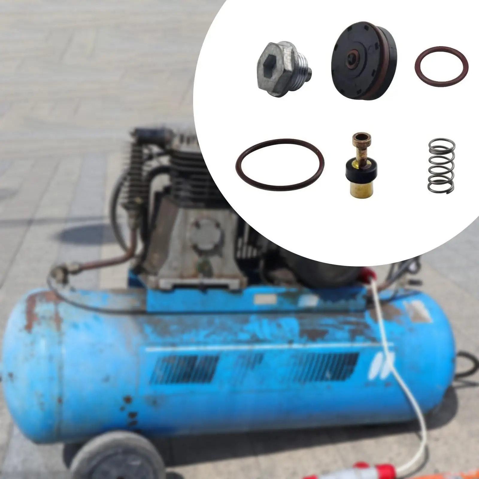 

Ремкомплект регулятора воздушного компрессора, простая установка N008792, инструмент для ремонта компрессоров, детали для 919167784 919152160