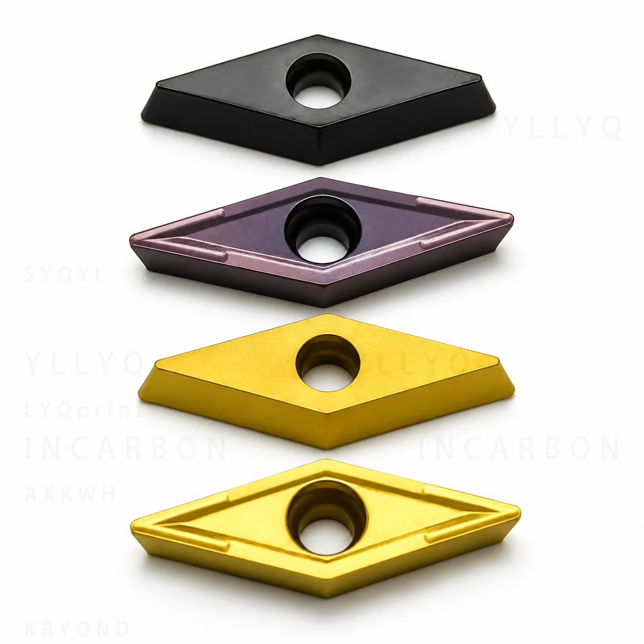 VCMT110304 Carbide Insert KT15 KT6020 KT735 CNC Lathe Turning Tool Stainless Steel Cutting Insert VCMT 110304 Metal Machining