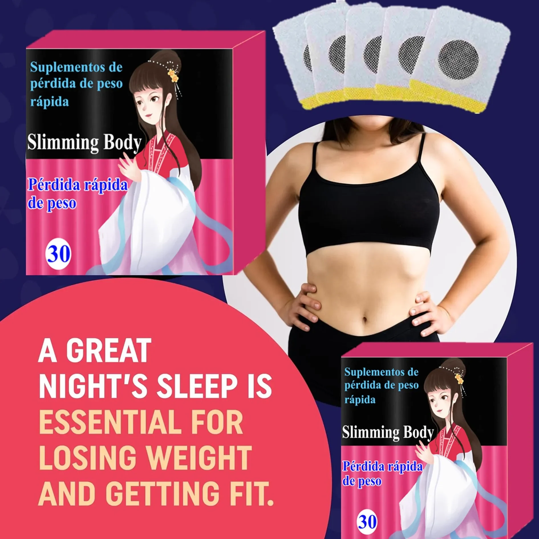 Body Belly Detox Los mejores productos adelgazantes Pérdida de peso Quema grasa Natural Body Shaper