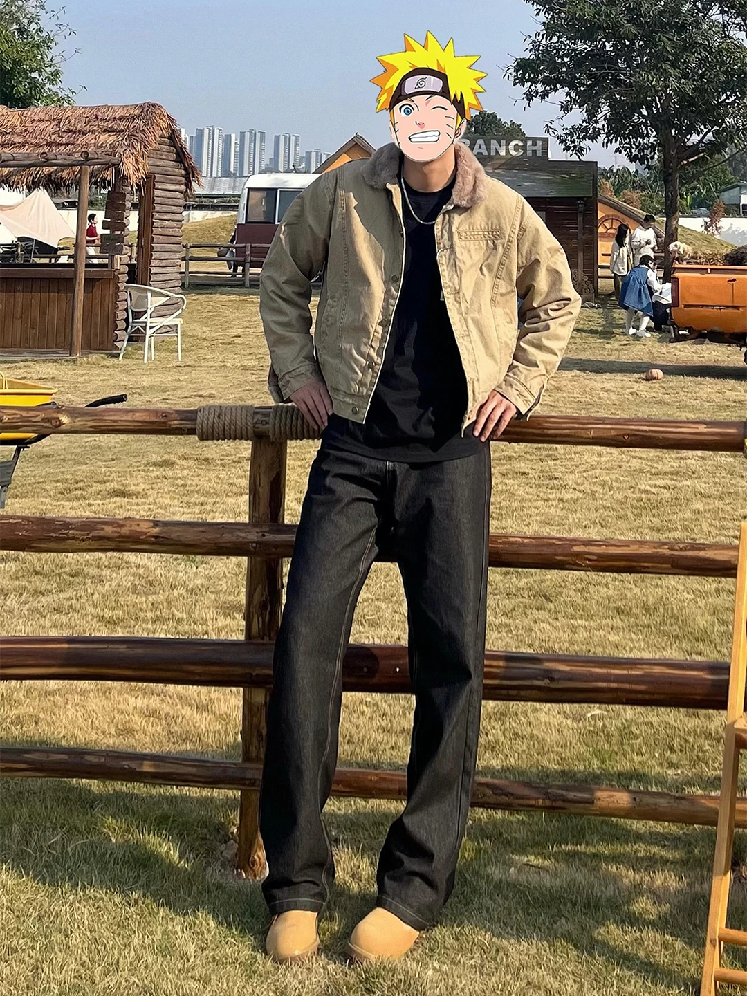 

Bla Original Denim Jeans Men's Winter American Sle Wide Leg Pants Cleanfit Straight Cut Trousers Wear Resistant Casual Jeans