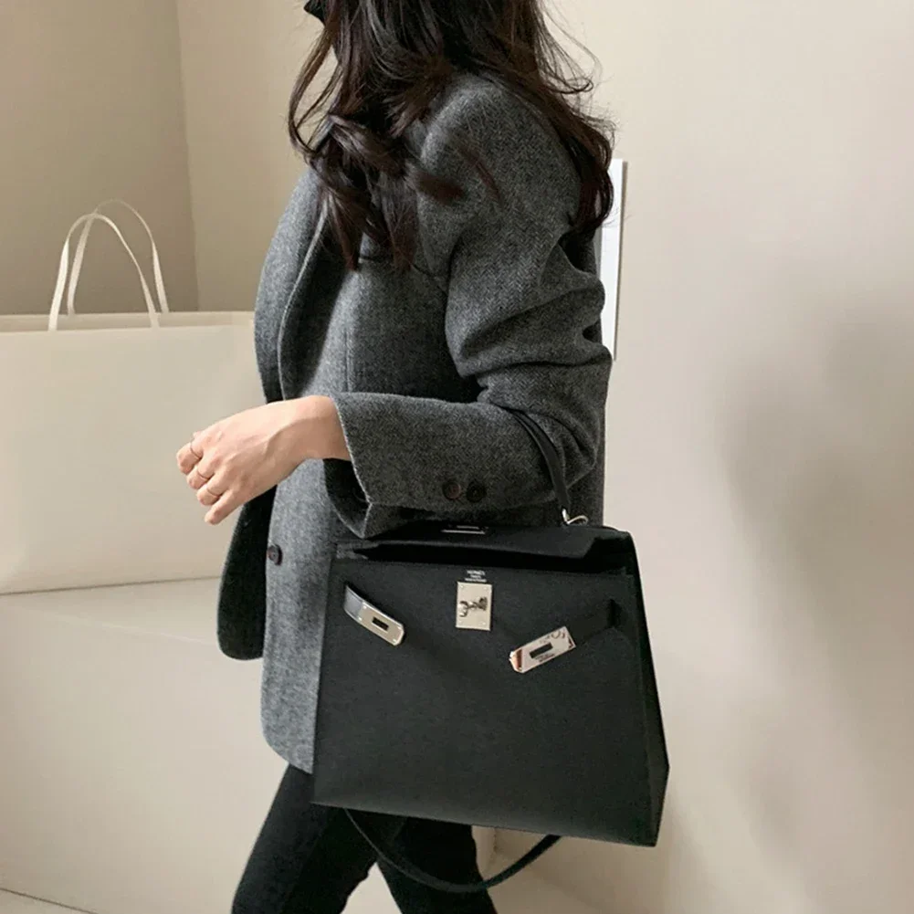 

Осенняя модная кофейная весенне-осенняя куртка, повседневный свободный пиджак, женский элегантный костюм, легкая эластичная ткань