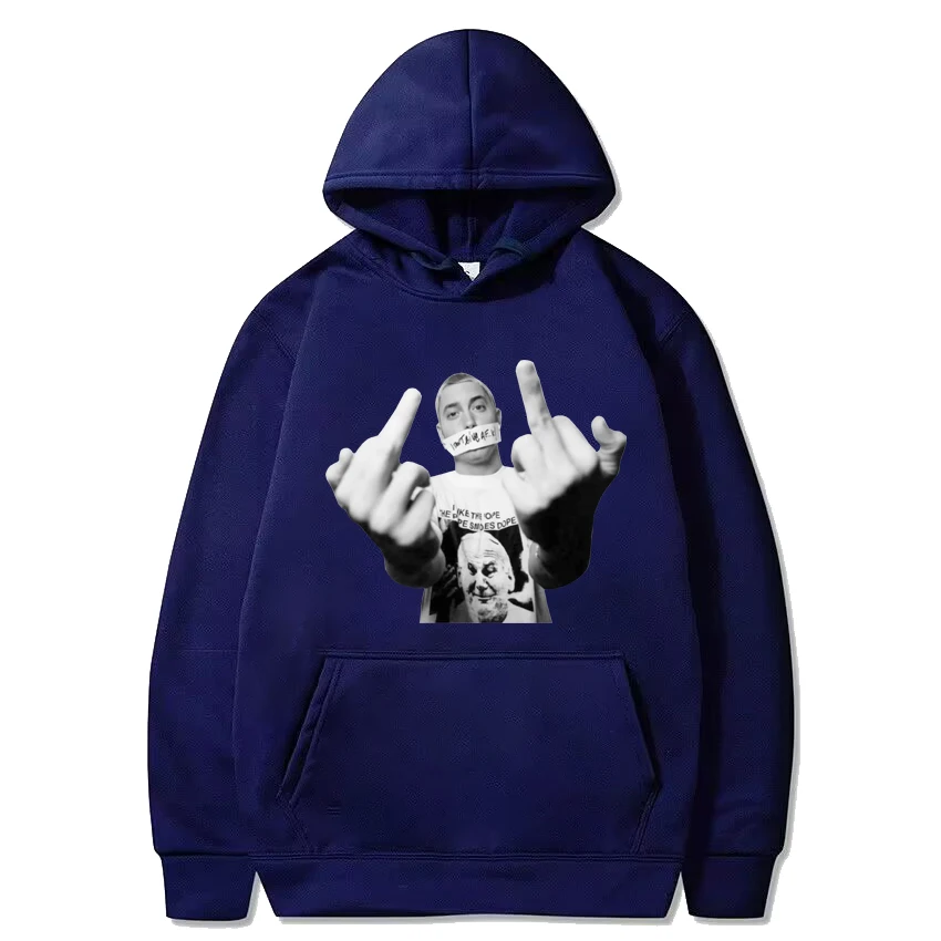 Hochwertige Eminem Grafik Hoodie neue Männer Frauen personal isierte Rap Hip Hop Streetwear Unisex Casual Fleece Langarm Sweatshirt