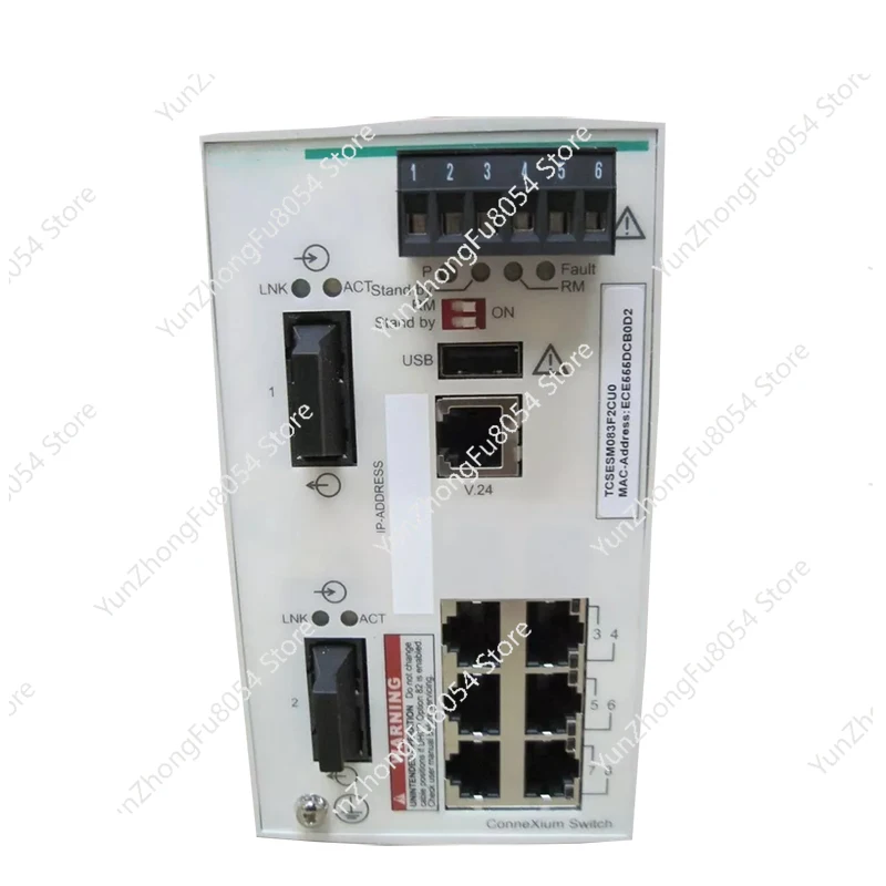 Suitable for TCSESM083F2CU0 Connection Management Switch 6TX/2FX-MM 6 Copper Ports + Fiber Multimode 2 Ports