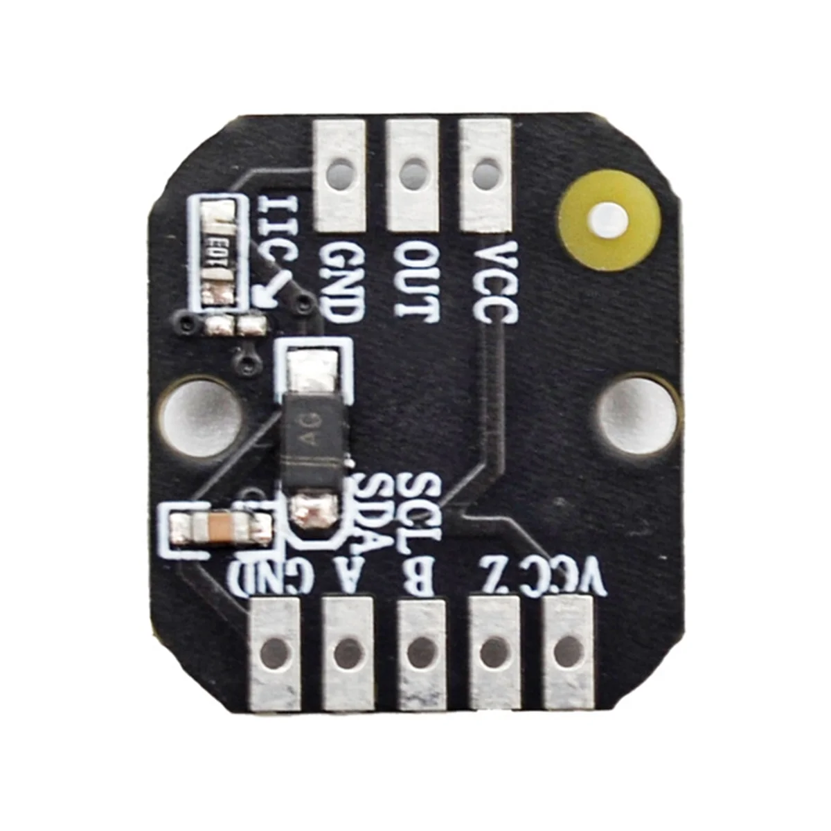 Novo módulo codificador magnético mt6701 pwm/i2c codificador de motor sem escova modo abz 1024 linhas substitui módulo as5600