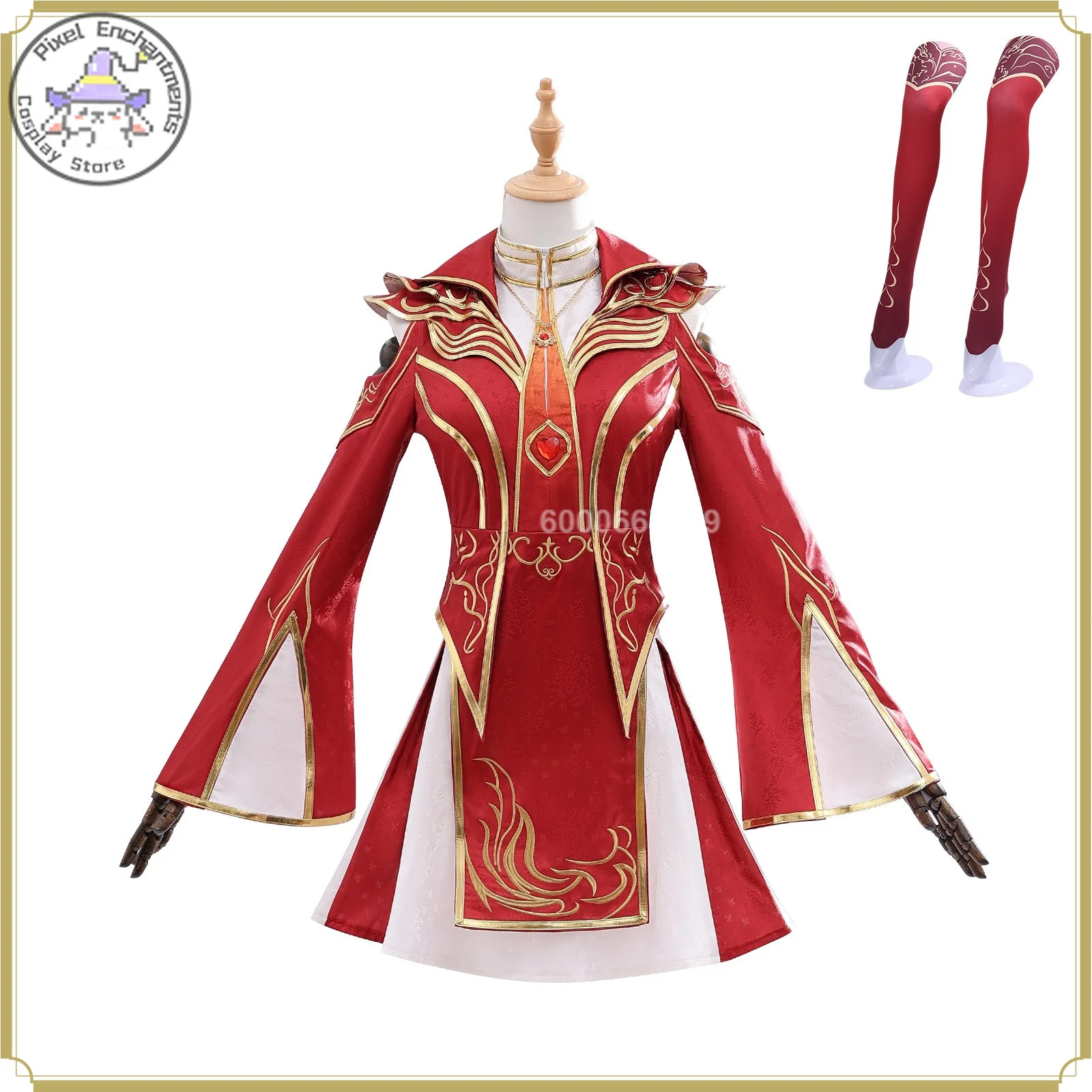 

Anime Character Ma Xiaotao Cosplay Costume Female - High Quality Embroidery Gown Accessory Full Set Comic Con Party Suit