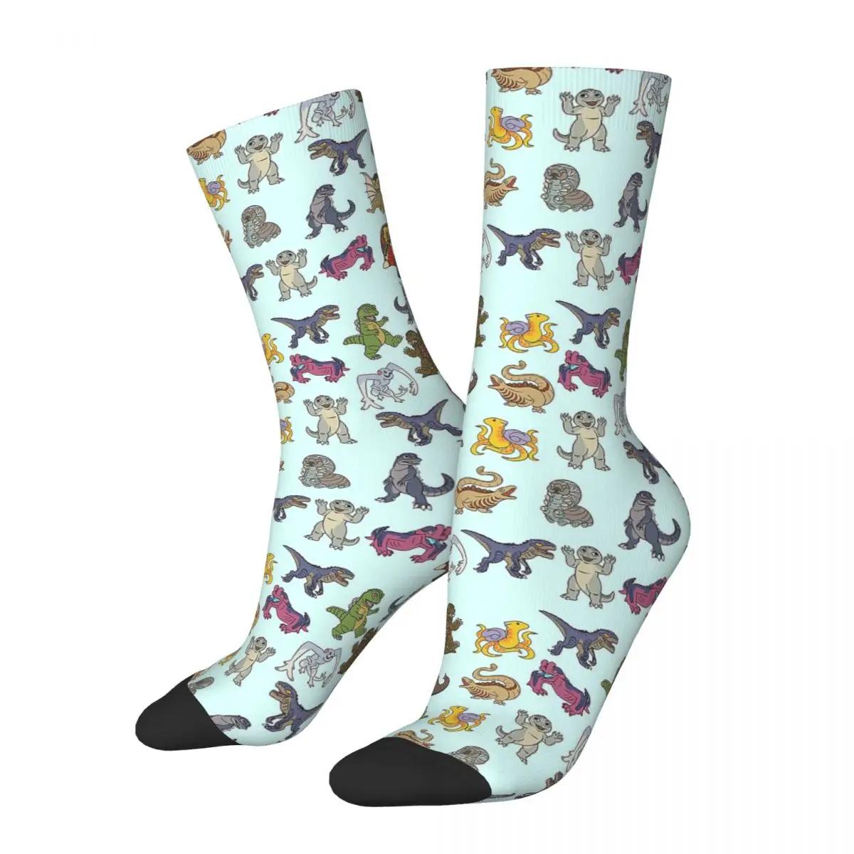 Kaiju Babies Socks Harajuku Sweat Absorbing Stockings All Season Long Socks Accessories for Man's Woman's Gifts