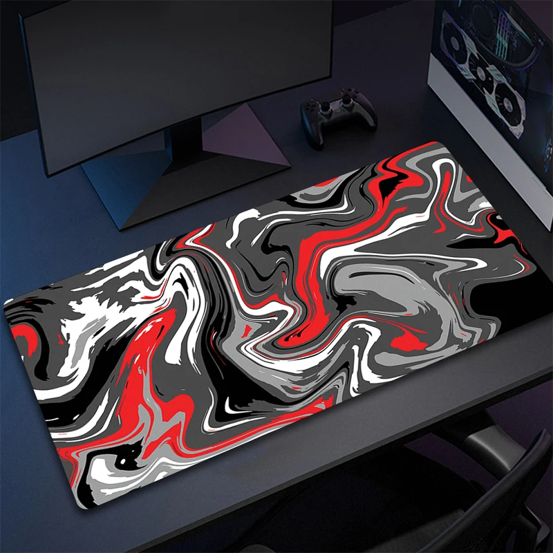 XXL Strata Liquid 900x400 Mouse Pad Computer Laptop Anime Keyboard Mousepad Large Computer Gamers Accessory Decoracion Desk Mat