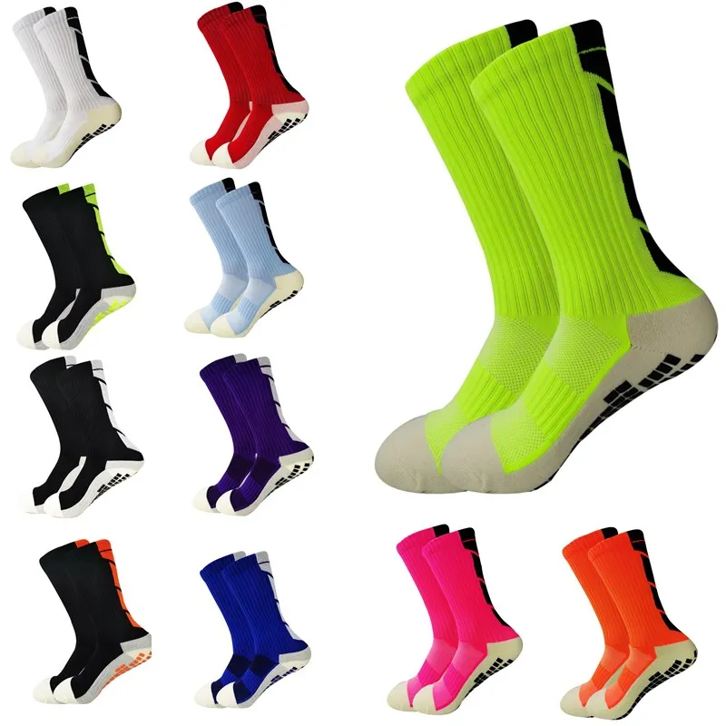 

Socks Soccer Socks Non-Slip Antiskid Football Cotton Breathable Sport Cycling Socks 38-45