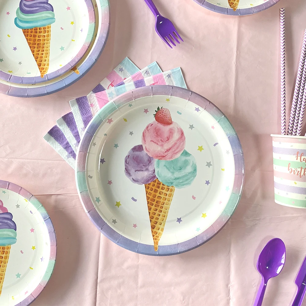 Ice Cream Cartoon Summer Party - Baby Products Lotion recension och pris