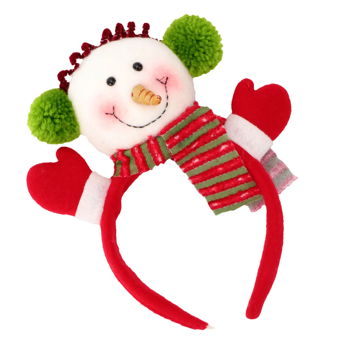 

Christmas Snowman Christmas Hairwear Hoop Durable Safe Decorative Headdress Headb Party Kids Cartoon Creative Hairwear
