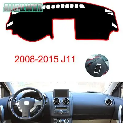 Car Dashboard Avoid Light Pad Instrument Platform Desk Cover Mats Carpets Auto Accessories for Nissan Qashqai J11 2008 to 2015 view 4