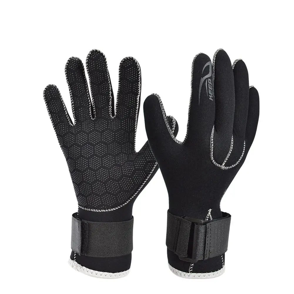 

1 Pair Of 3mm Diving Gloves Non-slip Wear-resistant Cold-proof Wetsuit Gloves Underwater Accessories Dg-203 Drop Shipping