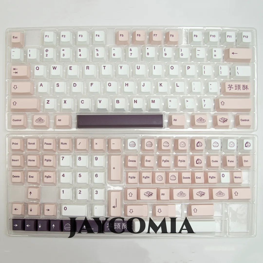 Колпачок для клавиш 140 s Cherry Profile PBT, милый розовый колпачок для клавиш GMK Yütousu для механической клавиатуры, игровой колпачок для переключателя MX на заказ