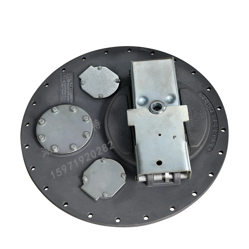 

580mm /560mm Aluminum Manhole Hole For Fuel Tanker Parts