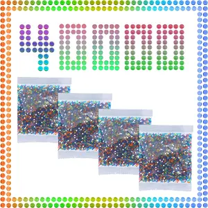 Kristall -Solo -Gel Splater -Kugeln, wachsende Perlenkugel Wasser, Hydrogelmunition, Perlengefühle, kompatibel mit Splather Gun Blaster Splatter 12 Hauptverkaufswaffe M416 - №12