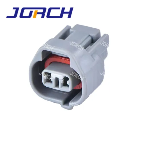 Imagen 2 del producto Conector de 2 vías sellado hembra con sellos de bloqueo, contactos de color gris para Toyota 6189-0264, 90980
