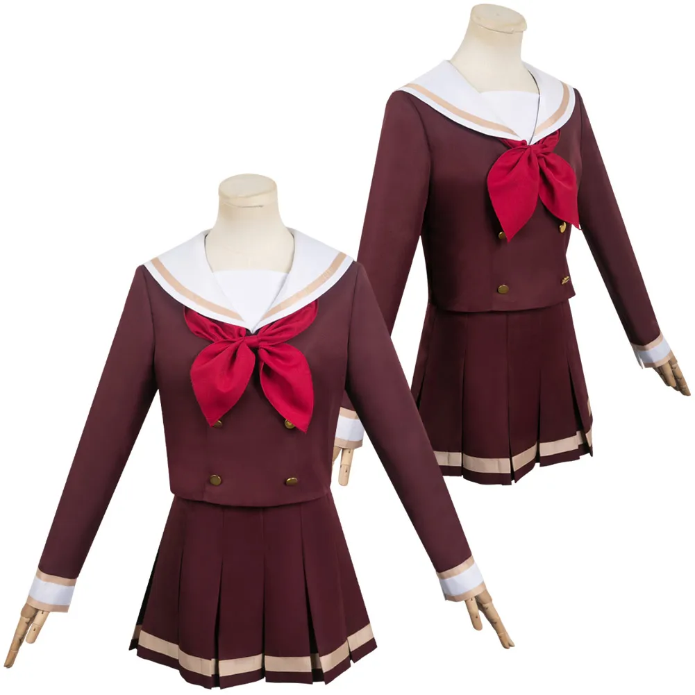 Oumae Kumiko Anime Sound Cosplay Euphonium Costume Skirt Top Bow Tie Set Halloween Carnival Suit For Disguise Ladies Women Adult