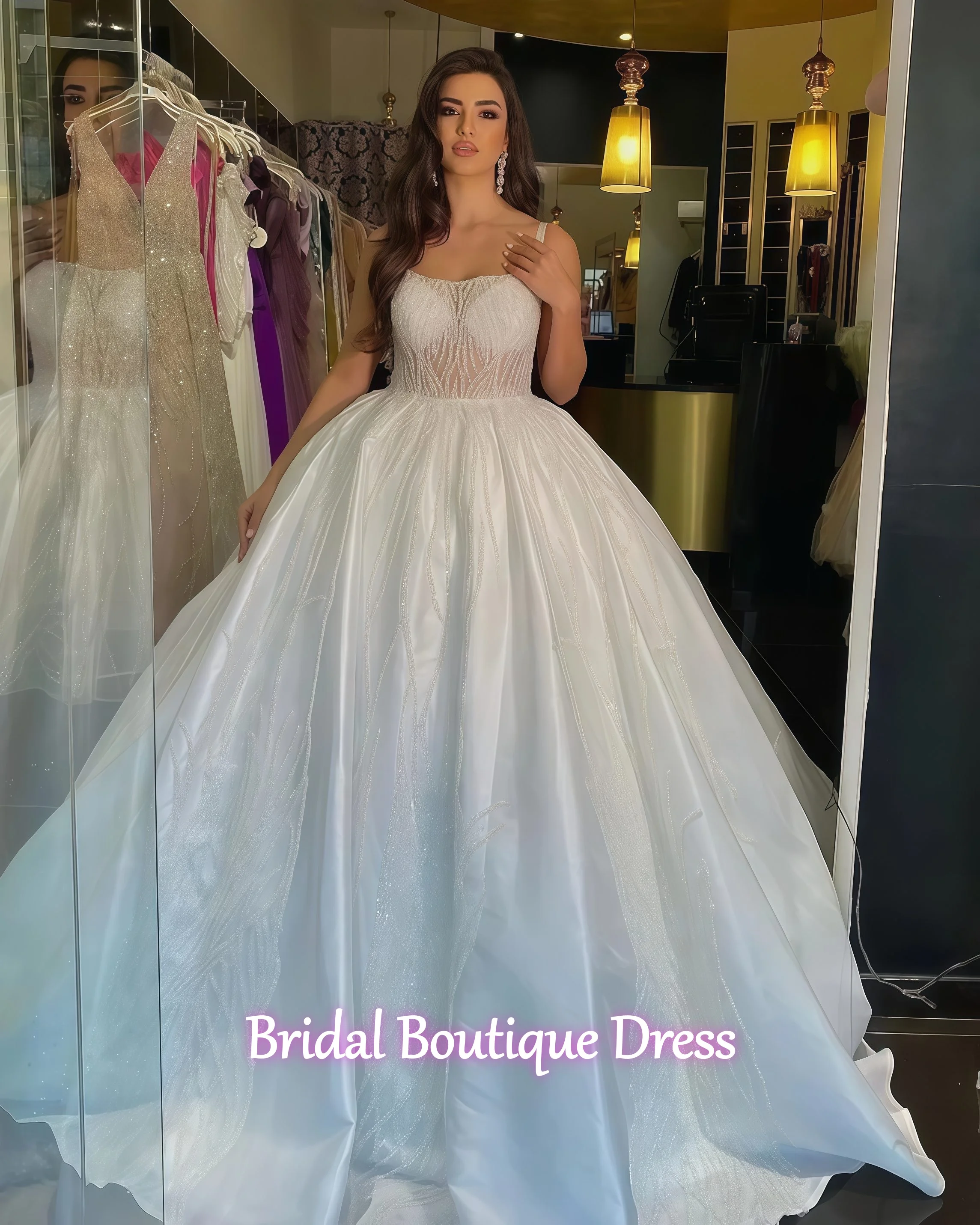 Personalizado requintado frisado vestido de casamento querida princesa vestido de noiva vestido de baile novia robe de mariée