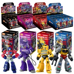 1/9pcs Transformer building block Splicing toys Optimus Prime bumblebee Shockwave Megatron Robot Action Figure Toy For Kids Gift