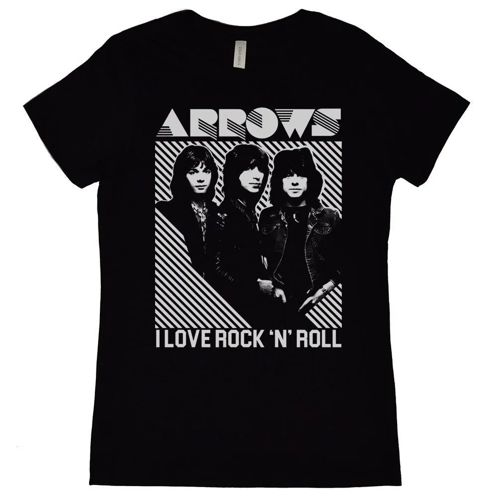 Arrows I Love Rock N Roll Women S T Shirt