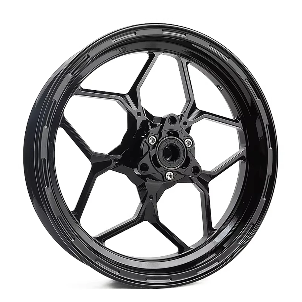 

CNC 12*2.5-inch Single Disc Brake Aluminum Wheel Motorcycle Front Rim For Cygnus-X RSZ Niu N1S Ninebot ZEEHO Universal Modified