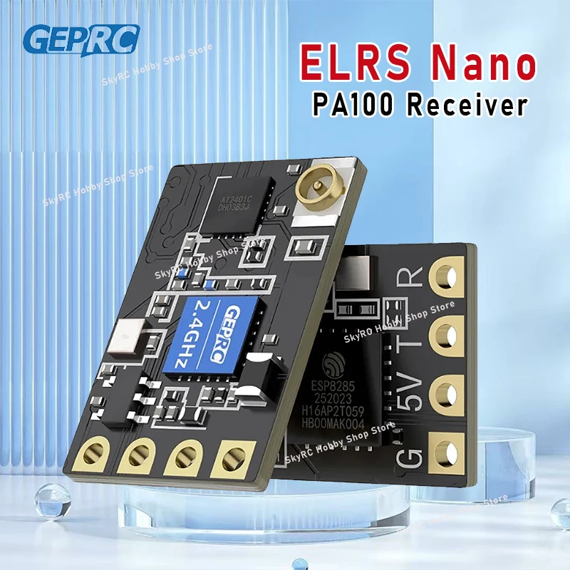 

GEPRC ELRS Nano PA100 Receiver,2.4G 100mW,ExpressLRS Compatible,Compact Module,DIY Parts for FPV Freestyle and Racing RC Models