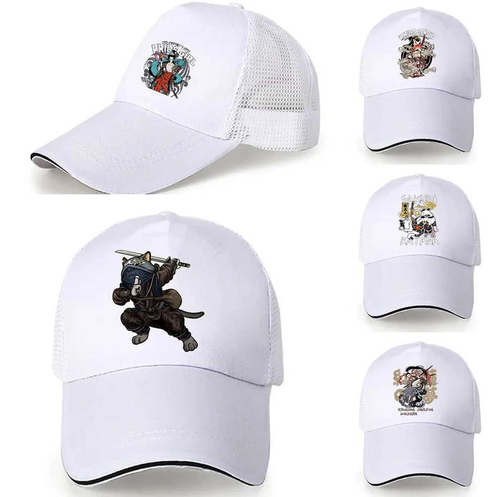 Baseball Caps Spring and Autumn Outdoor Adjustable Casual Hat Sunscreen Hat Samurai Series Fashion Summer Sports Casual Hats