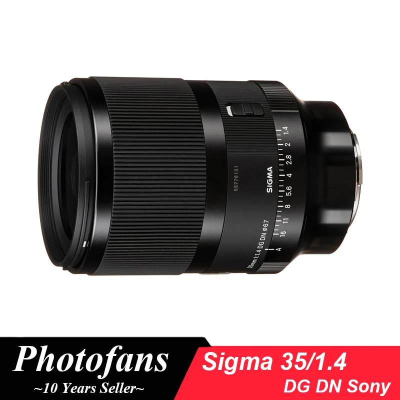 Sigma 35mm f/1.4 DG DN Art Lens for Sony E