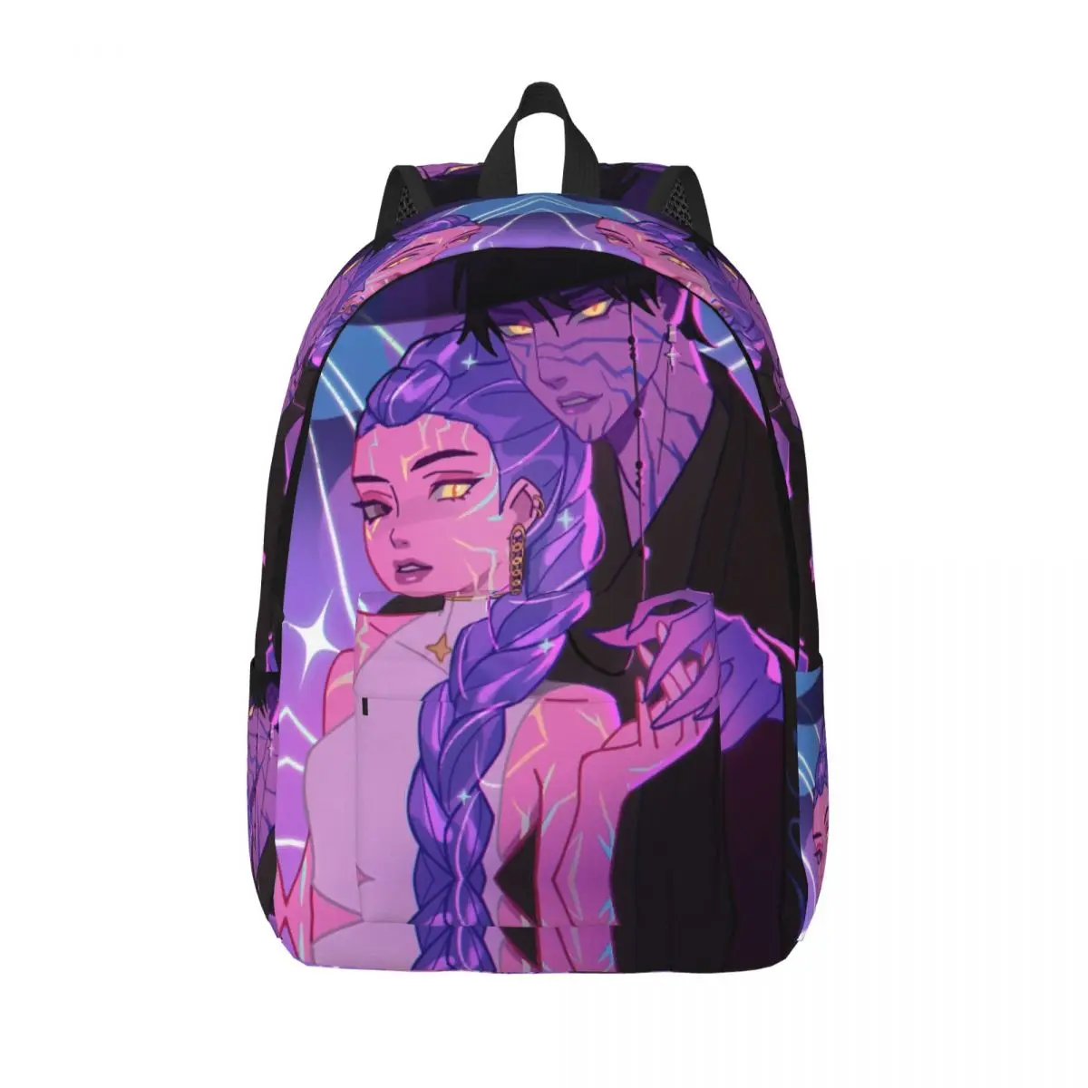 

Аниме KPop Demon Hunters Подростковый рюкзак Студенческий пеший туризм Путешествия Манга Сая Хлопчики Huntrix Рюкзак для мужчин Женщины Холщовые сумки для ноутбука