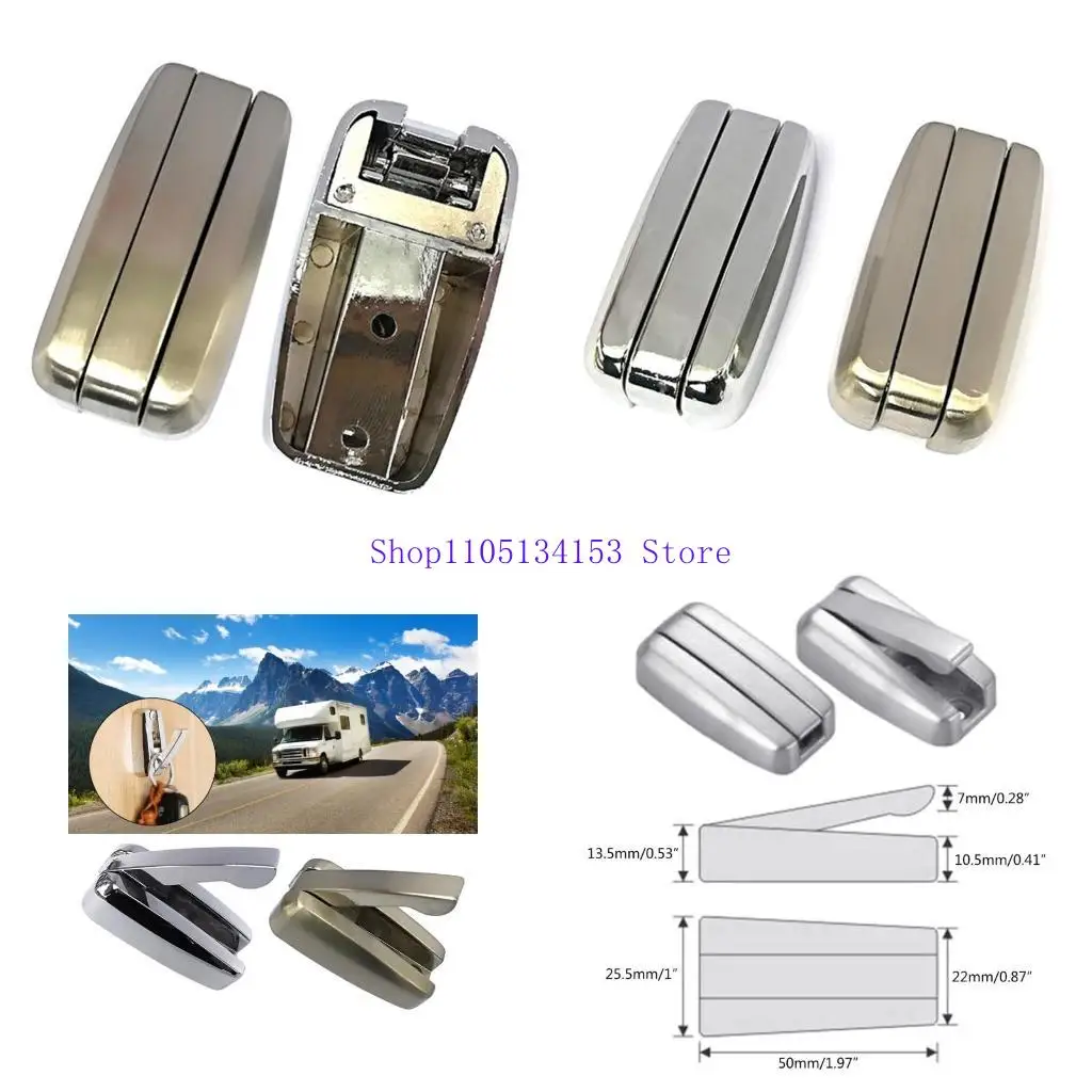 

HG89 RV Ванная полотенце крюк RV для автомобильного домашнего хранения цинк сплав сплав RV Прицетный прицел для крепления для