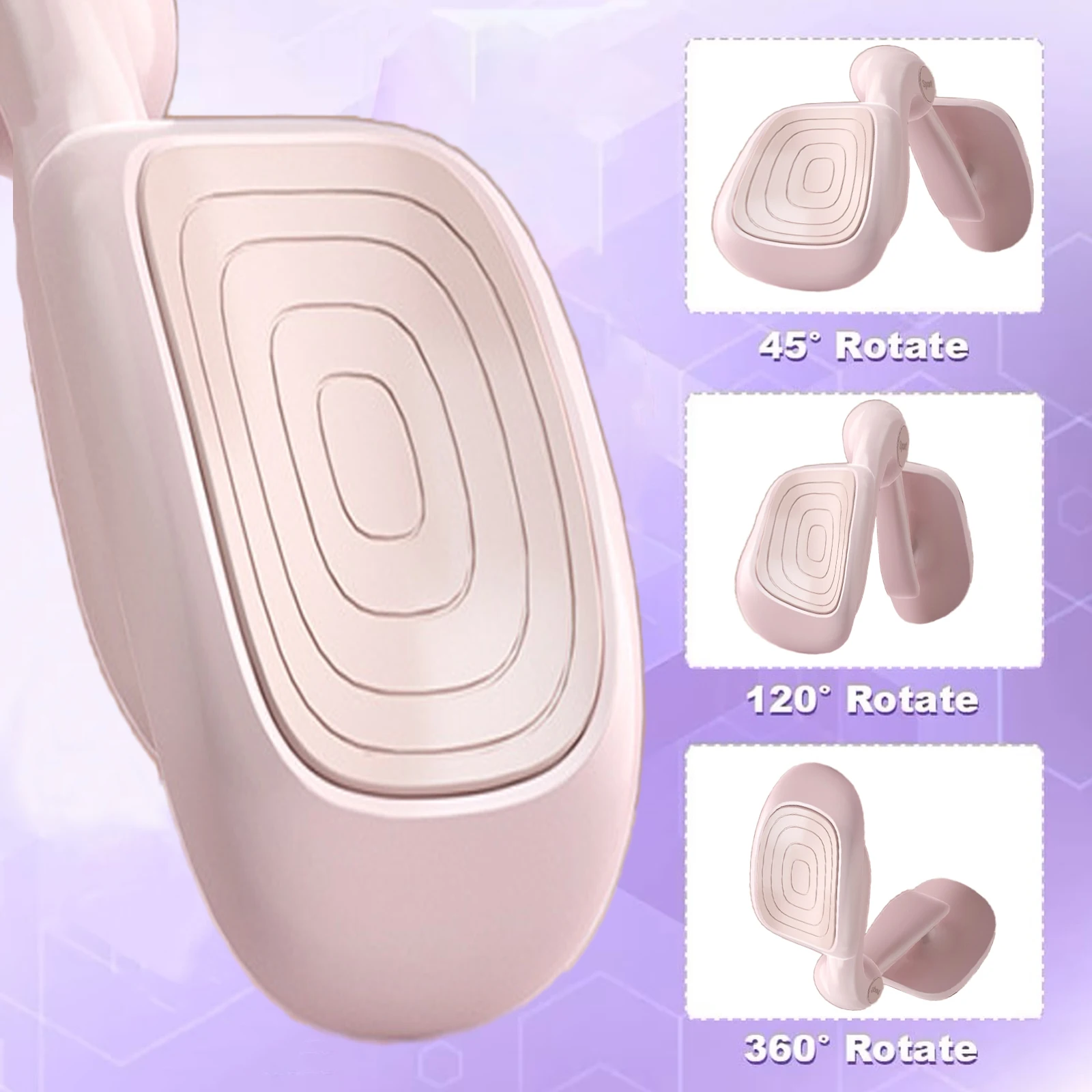 Hip Trainer Clip, Pelvic Floor Muscle Strengthener, Arm Leg Exerciser with Baffle Correction Beautiful Buttocks