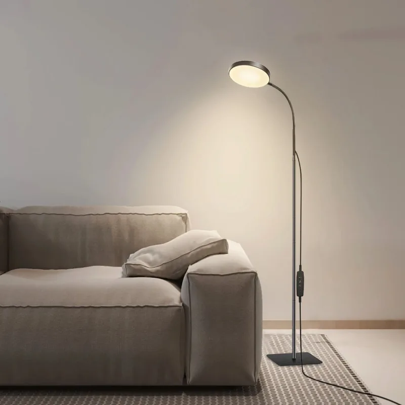 Imagem -04 - Gooseneck Floor Lamp Padrão Led Lamp Brilhante Alto Standing Lamp Níveis de Brilho Cores Temperaturas Ajustável