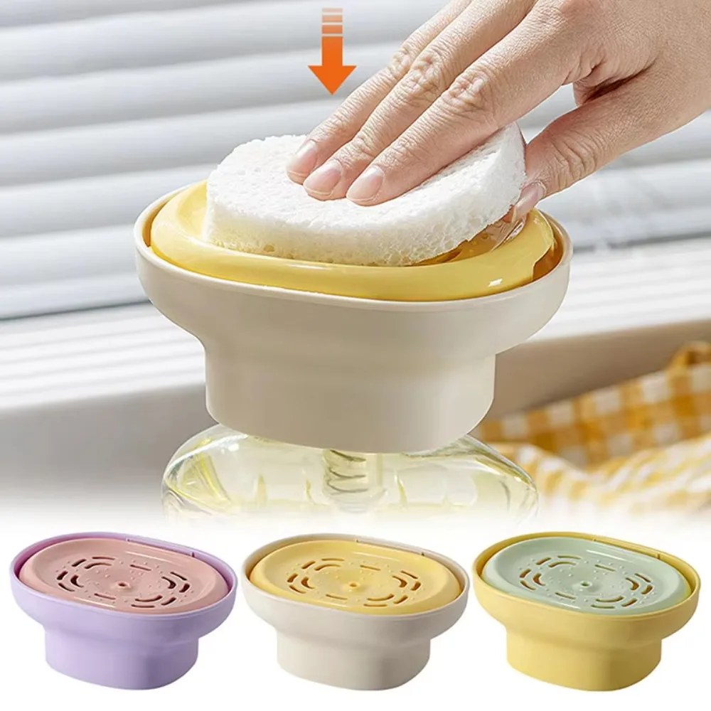 

3PCS Portable Dishwashing Liquid Presser Plastic Automatic Dishwashing Liquid Dispenser Adjustable Press-Type Soap Dispenser