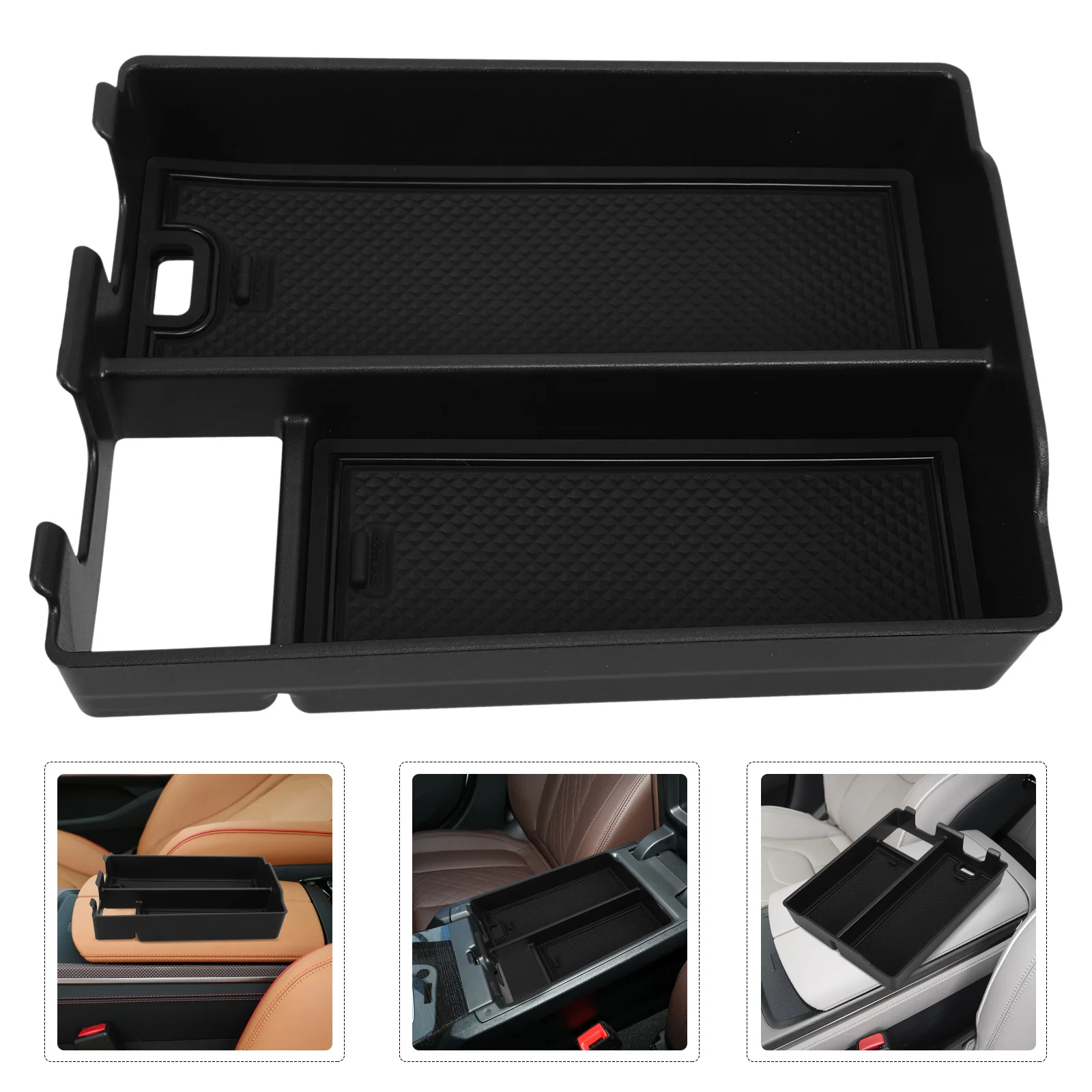 

Armrest Box For Car Interior Storage Organizer Tray, Center Console Accessories, Vehicle Dashboard Storage Box, Car Dashboard